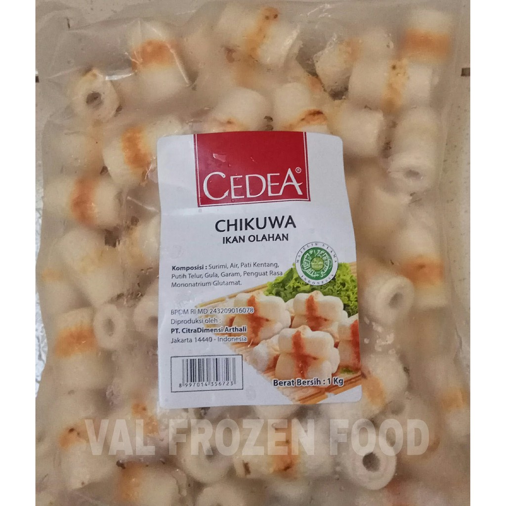 

Cedea Chikuwa Mini 1 kg Bogor Frozen