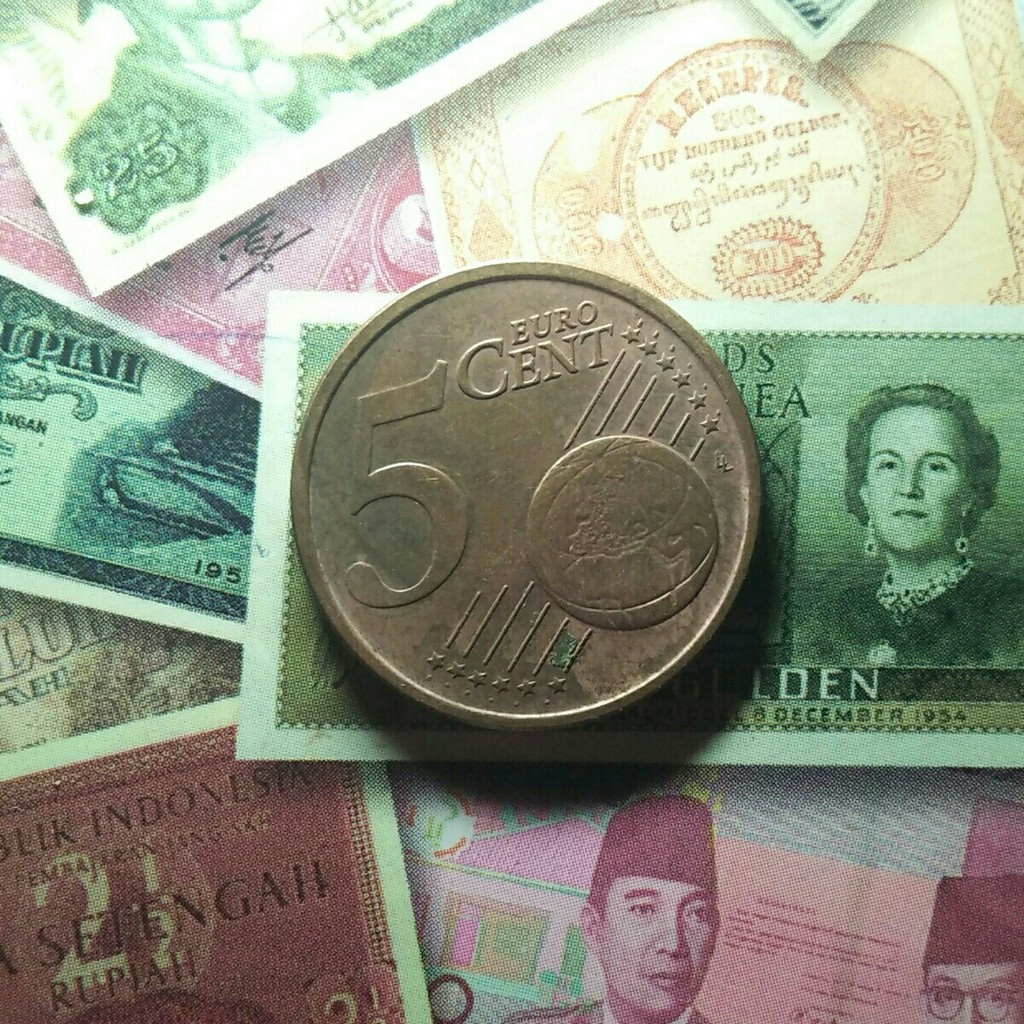KM 168 - Koin 5 Euro Cent Tahun 2008