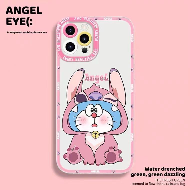 Soft Case Silikon Transparan Motif Kucing Cover IPhone 14 13 12 Pro Max 11 XS XR X 8 7 6S Plus