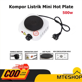 MTE Kompor Listrik Mini Hot Plate Electric Cooking 500W