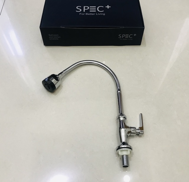 SPEC+ SP-9971-F Kran Angsa Meja Dapur Flexible - Kitchen Faucet 2 mode semburan - Kran Air Meja Tanam Wastafel Fleksible