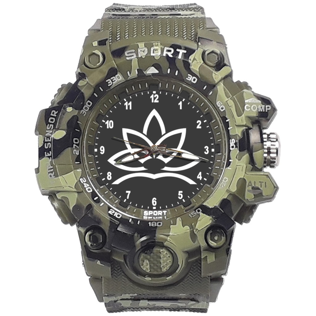 {Istimewa} Jam Tangan PERSAUDARAAN SETIA HATI TERATE - SH 19 Hijau Army Water Resistant