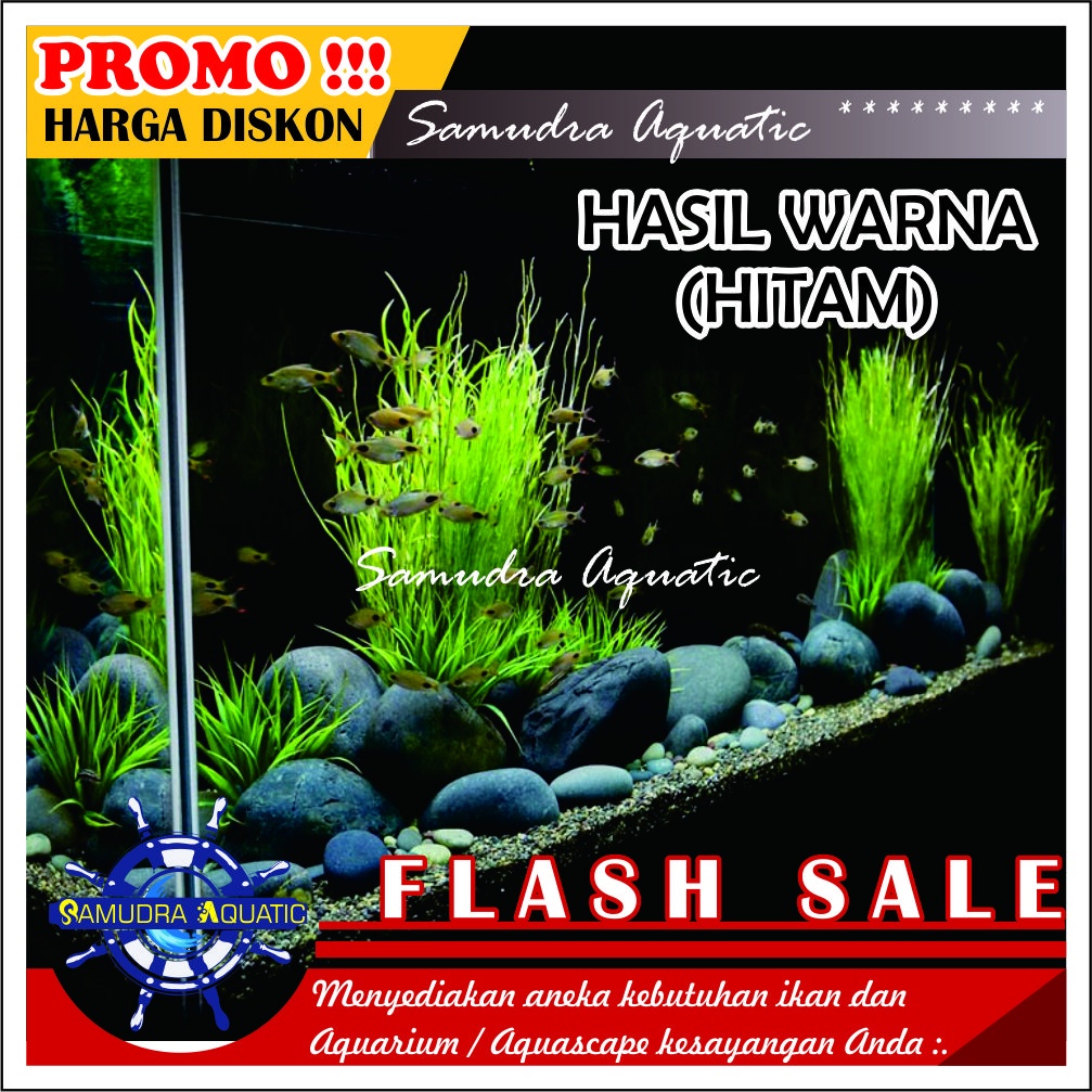 (DOFF, MATE, Tidak Mengkilap) Background Aquarium Aquascape SALE, Stiker Skotlet Aquarium Aquascape GRATIS PACKING KARDUS