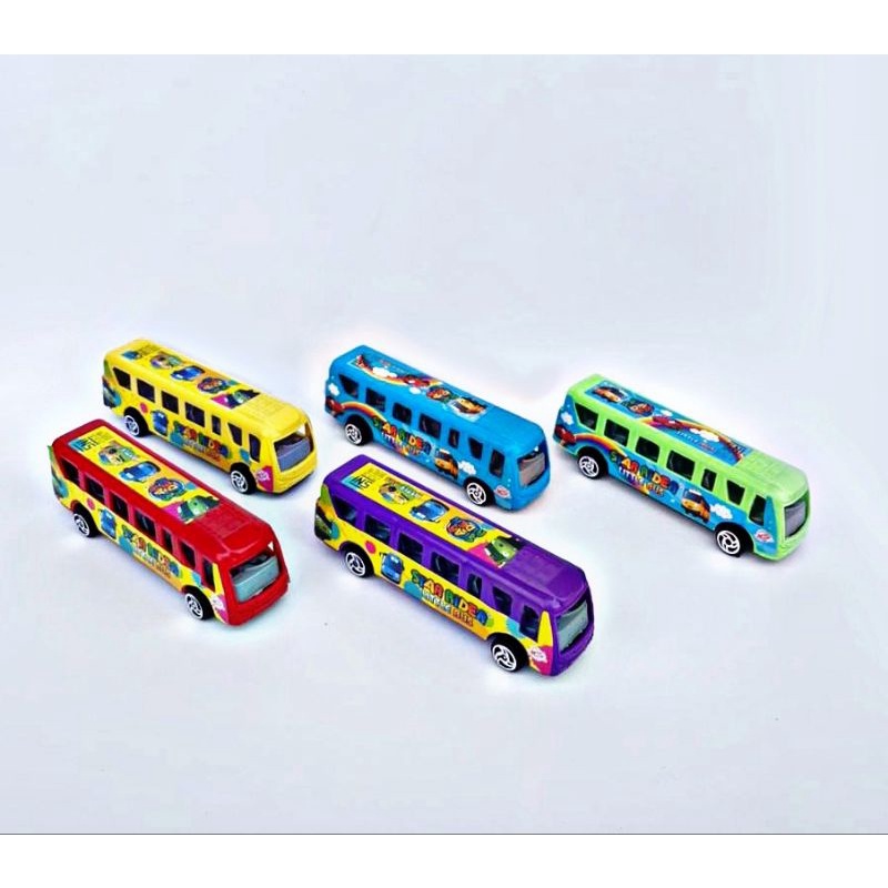 Ready Bus Lumayan Panjang Mirip Bus Tayo Bis Tayo Warna Panjang Sekitar 12cm Rumah Mainan Zaza