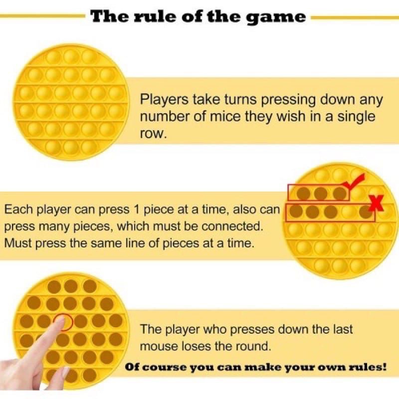 DALINGSHOP Pop it Fidget Mainan Go Bang fox Mind Mainan Anti Stress  Pop Pop itko-5