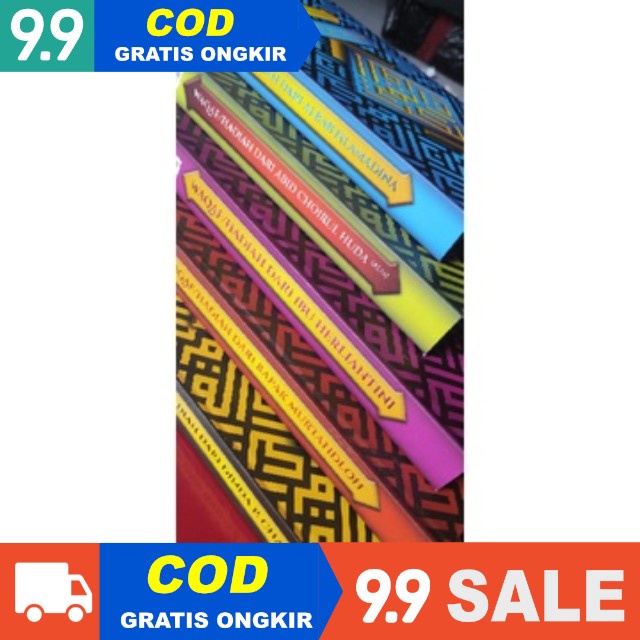 Quran Custom A5 Tajwid Hafalan Terjemah Latin Perkata 8 Blok Jeda-Terus Rainbow Mattepaper Tema Kufi