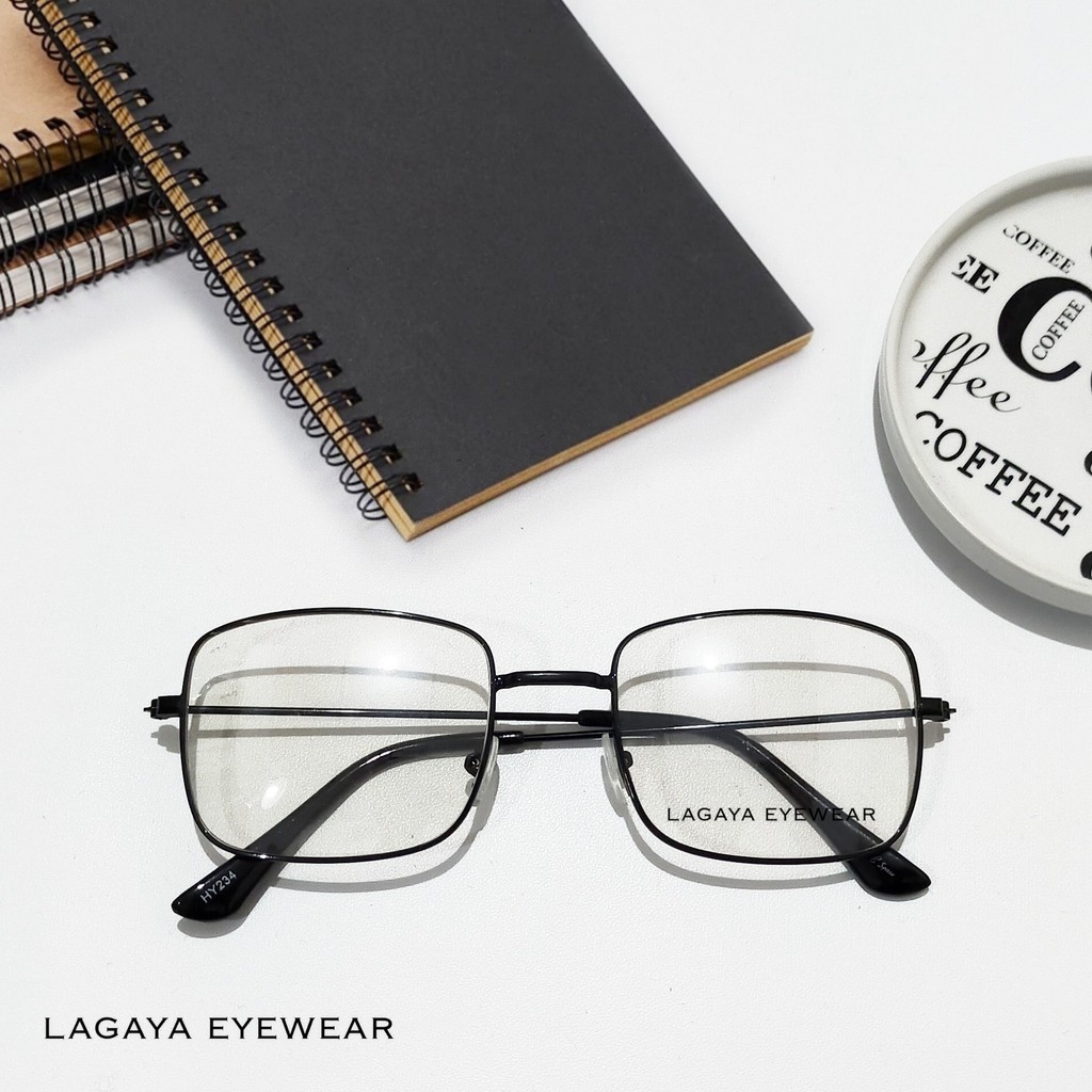 KACAMATA GAYA PHOTOCROMIC MODEL KOTAK COWO CEWE / DR 234