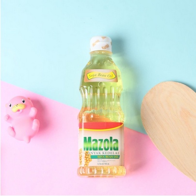 

Mazola Soya Bean Oil | Minyak Kedelai Mpasi | Menumis Memasak | 450 ml