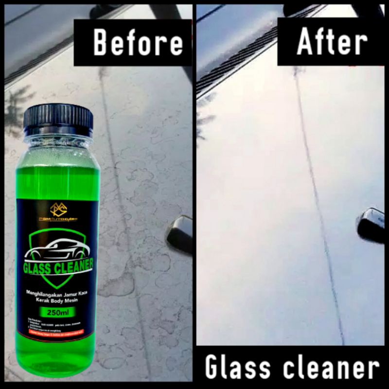 GLASS CLEANER Pembersih jamur kaca dan body mobil, waterspot remover