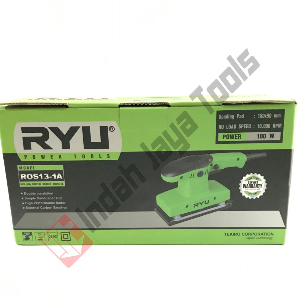 RYU ROS 13-1A Mesin Amplas Orbital Sander - Sheet Sander