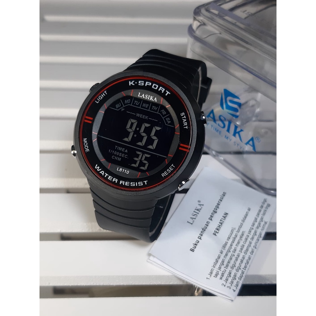 Jam Tangan LASIKA ORIGINAL  Anti Air pria wateproof  3 Atm