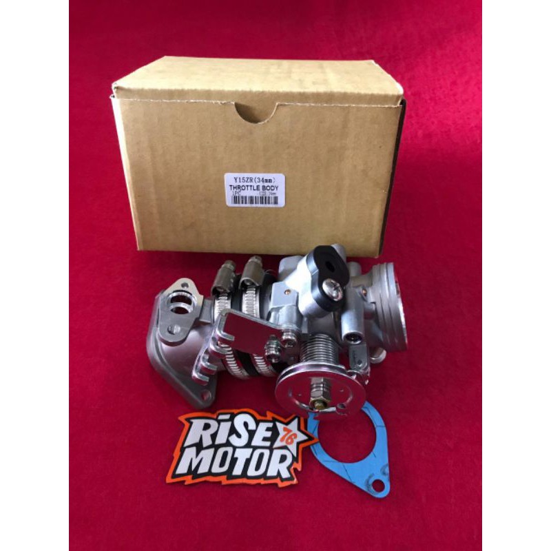 Throttle Body Moto 1 MX King R15 34 mm Double injector