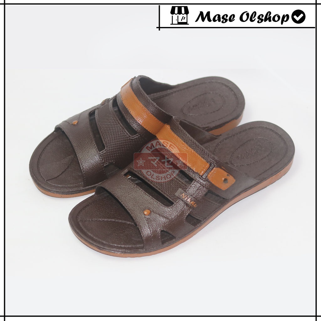 Sandal Karet Pria Sendal Slop Nikko 8111 Murah Awet