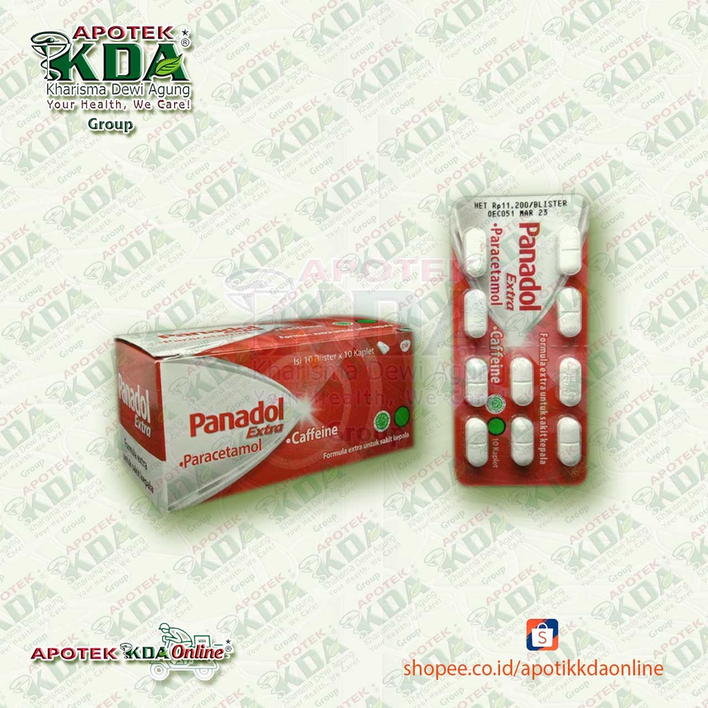 PANADOL EXTRA 1 BOX @10 STRIP