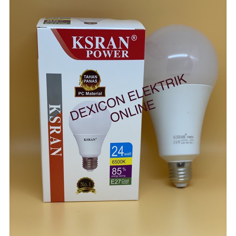 bohlam led/KSRAN POWER BULB 24 watt/lampu led/bohlam hemat energi/grosir lampu led murah/led terang murah