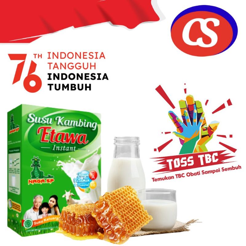 

Susu Kambing Etawa Bubuk Untuk Asam Lambung Naga SP 250 Gram