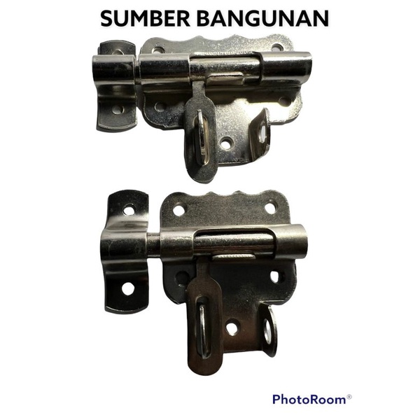 GRENDEL OVERVAL / GRENDEL GEMBOK / GRENDEL PINTU GEMBOK / GRENDEL TEMPAT KUNCI GTK STAINLESS