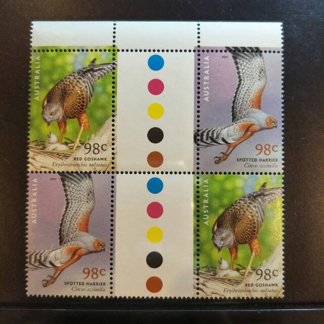 

1 Set Perangko Australia - Burung Pemangsa - Prangko Koleksi