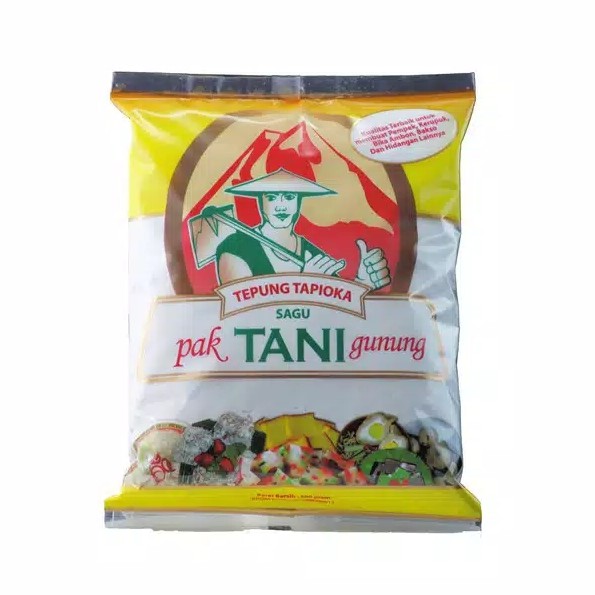

Tepung Tapioka Cap Pak Tani Gunung 500 gr