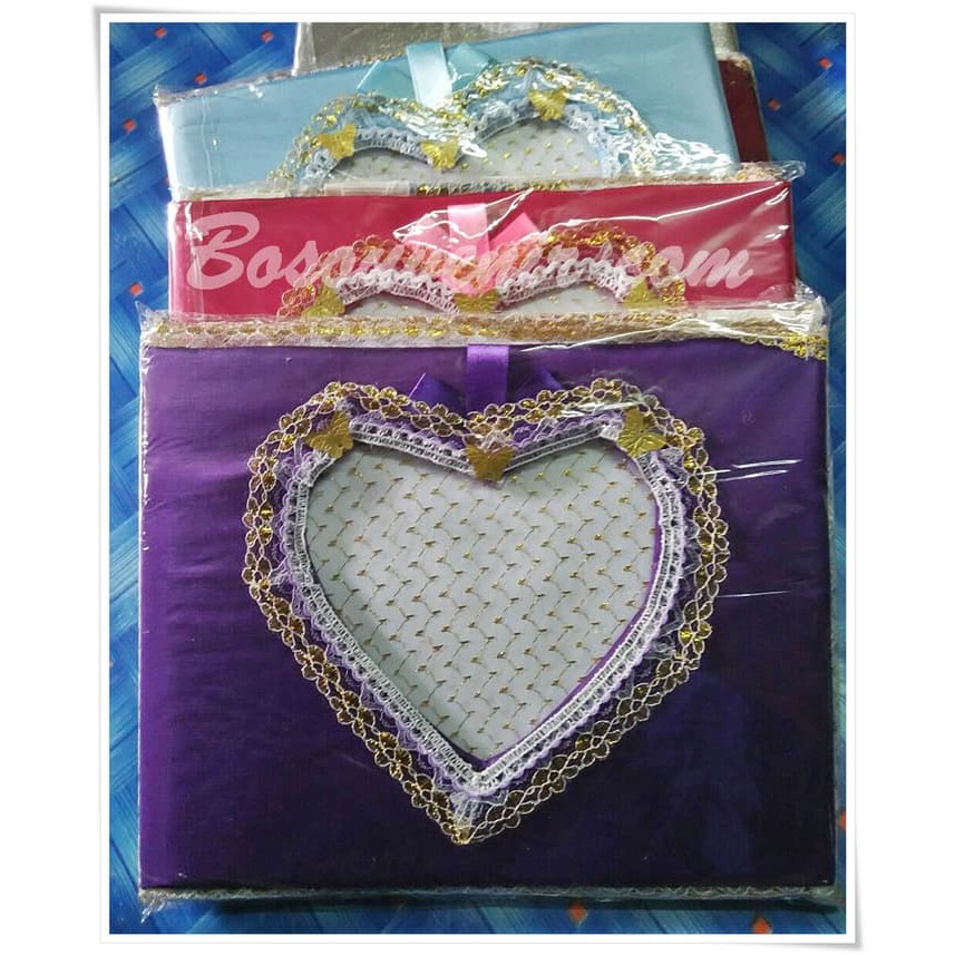 

Jual Souvenir Buku tamu Renda warna Berkualitas