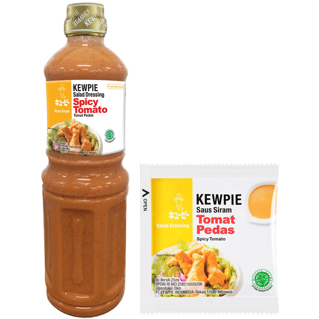 Jual KEWPIE SPICY TOMATO DRESSING 1 LITER | Shopee Indonesia