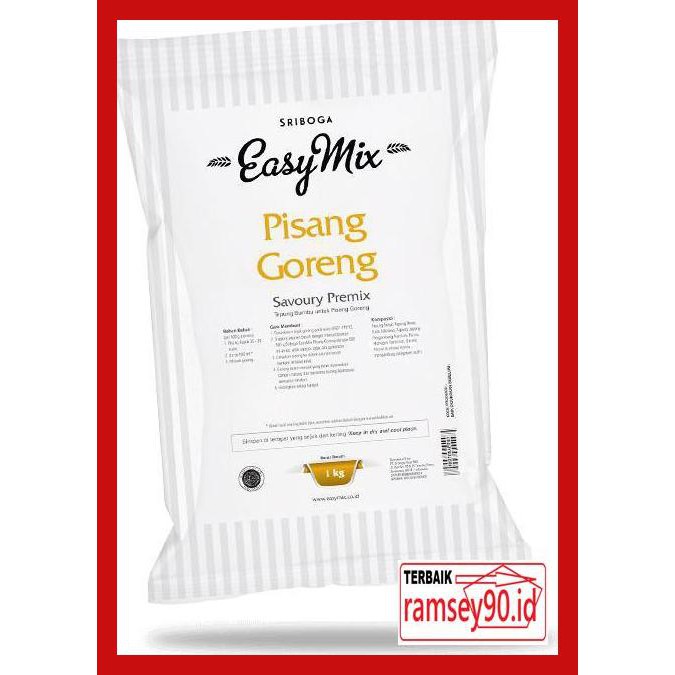 

Rytdhy- Tepung Premix Sriboga Easymix Pisang Goreng 1Kg 7Utu7T-