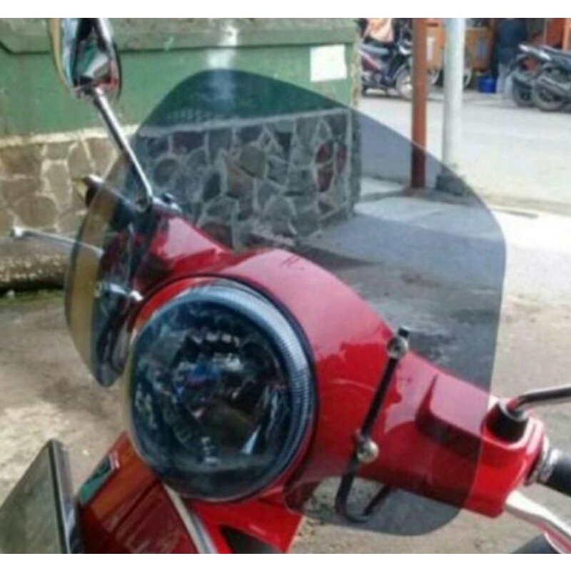 windshield flyscreen Vespa GTS 150/300 aksesoris