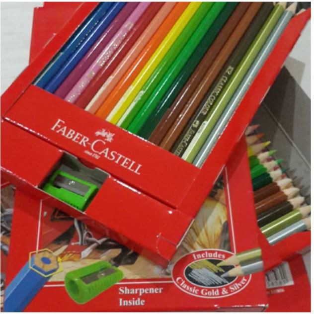 

FABER CASTELL Pensil Warna 48 Warna Panjang