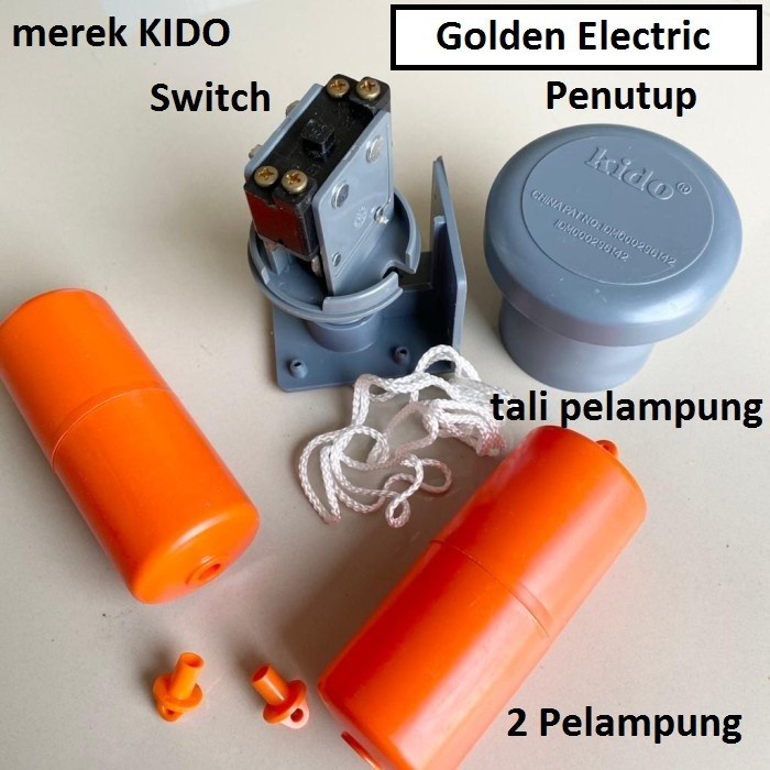 Radar Pelampung Air Otomatis Kido KI-121 Tangki Toren Tandon Taiwan