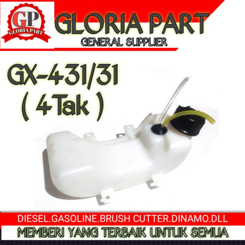 Tanki bensin mesin rumput 4Tak GX31
