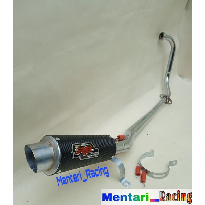 KNALPOT RACING R9 EXHAUST JUPITER MX 135 OLD, JUPITER MX 135 NEW, SATRIA FU KARBU 150.