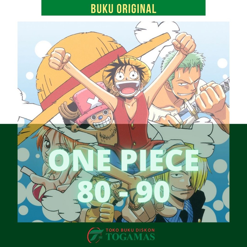 KOMIK : ONE PIECE 80//81//82//83//84//85//86//87//88//89//90