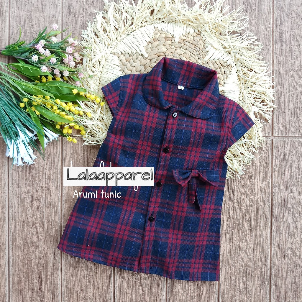 DRESS TUNIK ANAK 1-7 TAHUN // TUNIK FLANEL // TUNIK // TUNIK ANAK PEREMPUAN// BEST SELLER