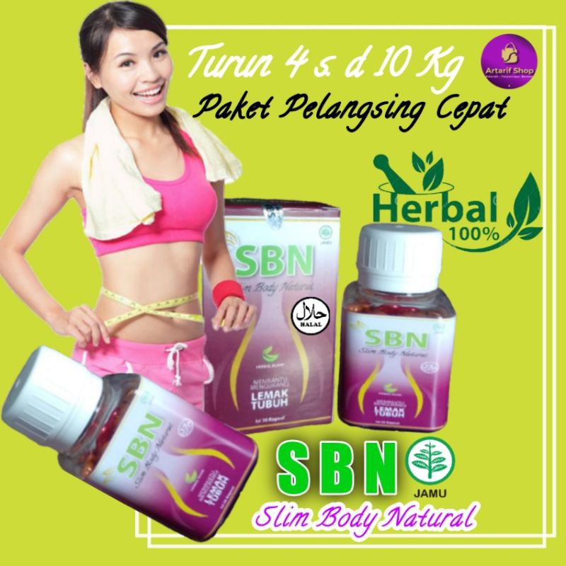 Obat Diet herbal SBN (Slim Body Natural) PROMO