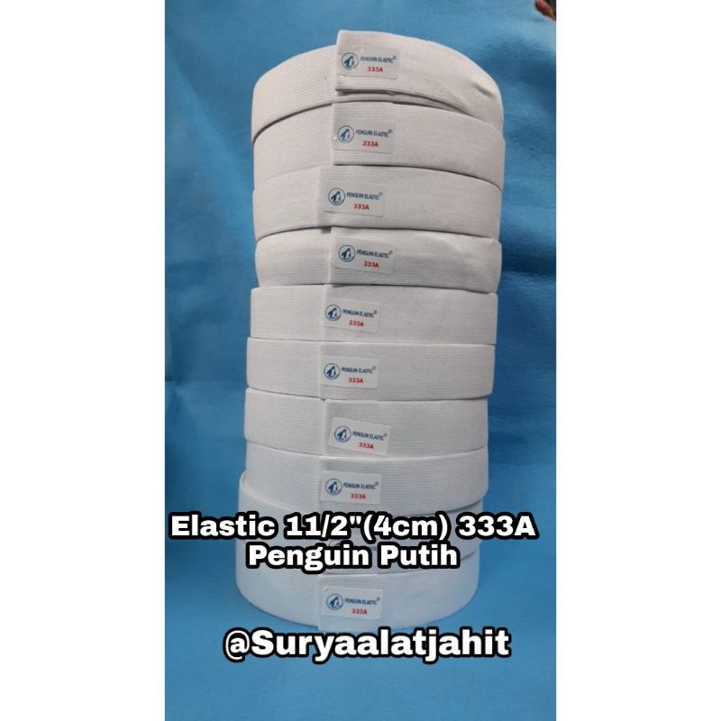 Karet Penguin 11/2in/3.8cm (333A) Putih @28Y/pcs =29.900/1pcs