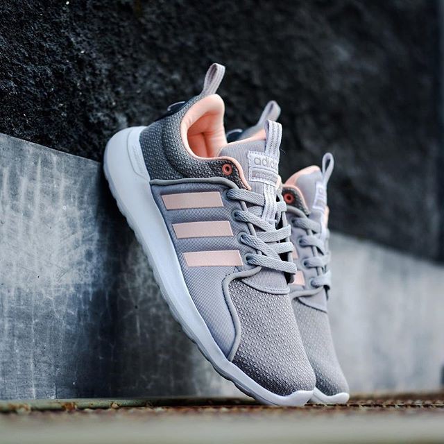 Adidas Cloudfoam Lite Racer Grey Peach