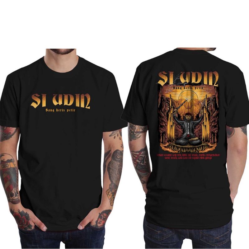 T-SHIRT KAOS DISTRO GUS SAMSUDIN / SI UDIN COMBED 30S