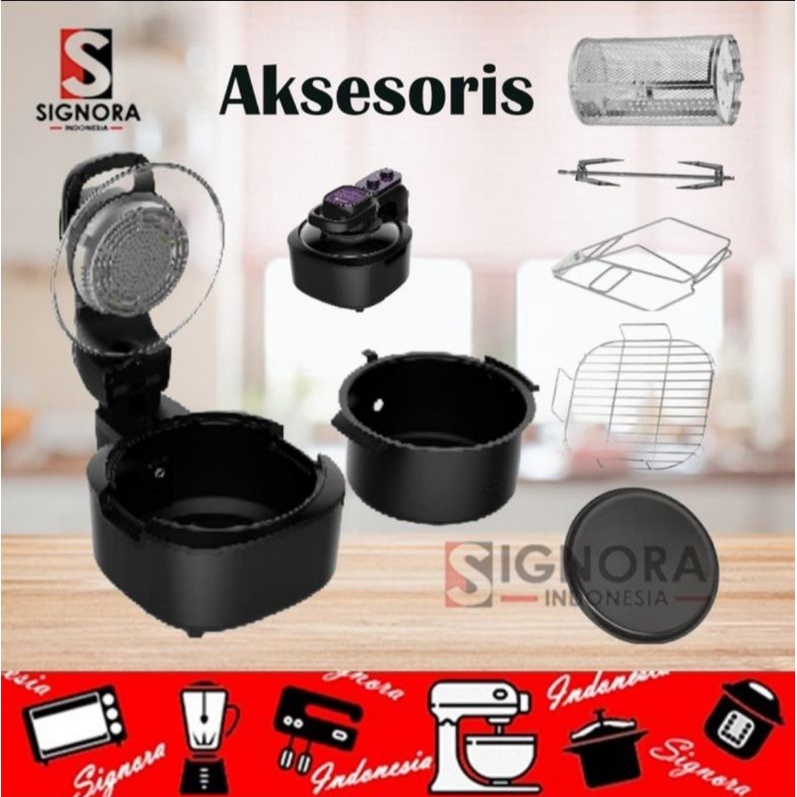 Airfryer Jumbo Signora Free Gift
