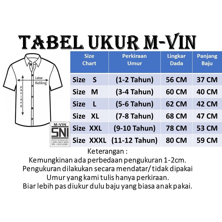 Kemeja Anak Oxford - Kemeja PRINTING Jangkar Anak - Kemeja Lengan Panjang 1-12Tahun M-VIN