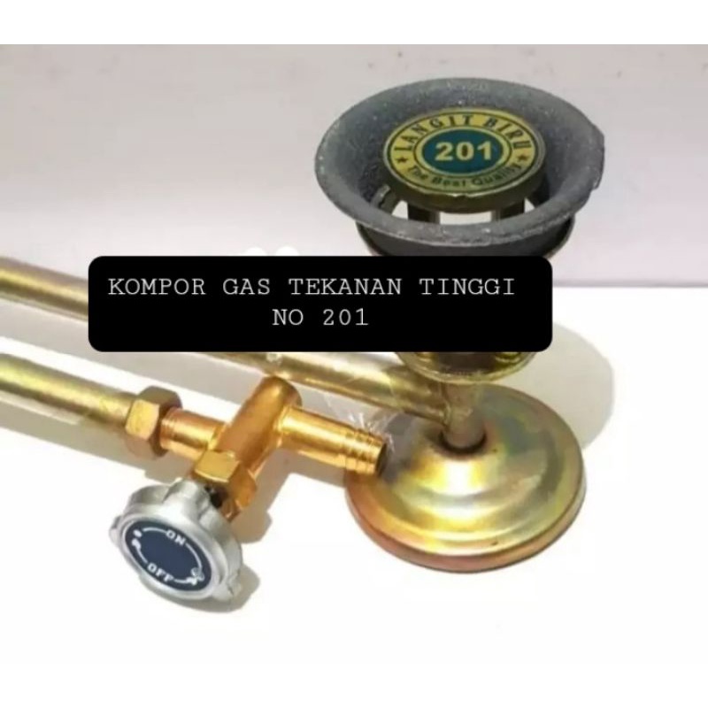 KOMPOR GAS TEKANAN TINGGI NO 201/KOMPOR MAWAR/KOMPOR JOSS
