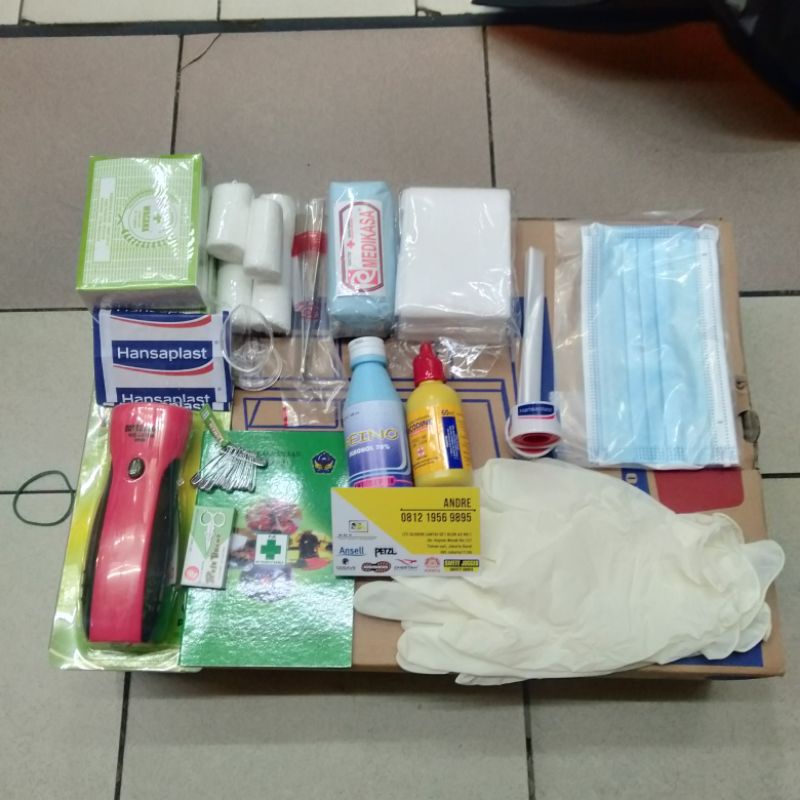 ISI OBAT P3K LENGKAP TYPE A / P3k Lengkap Hanya Isi Murah