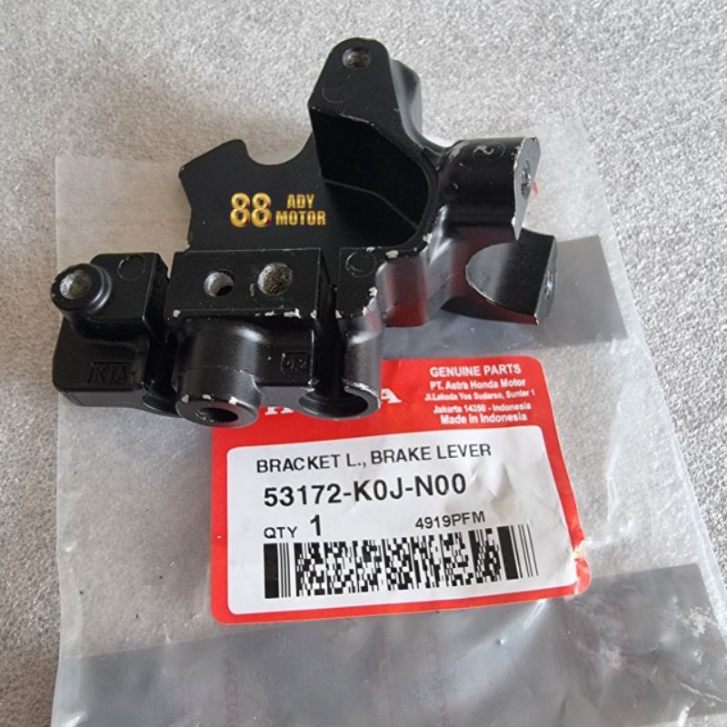 Dudukan Handle Rem Kiri KOJ Genio, Beat 2020 Led, Scoopy Esp 2021 Original Honda