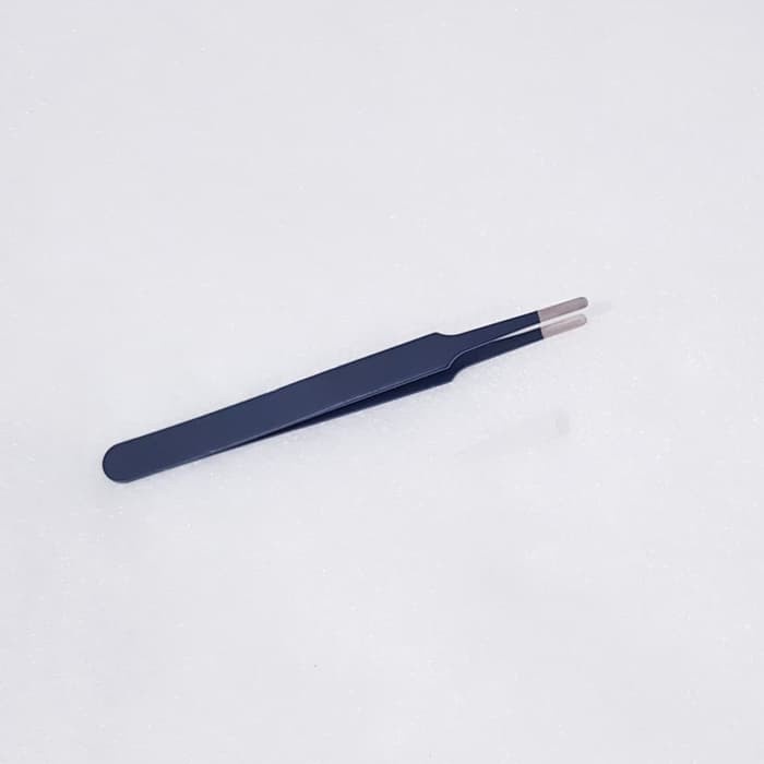 Pinset Vetus Tweezers Pinset Bengkok ESD 13 Hitam