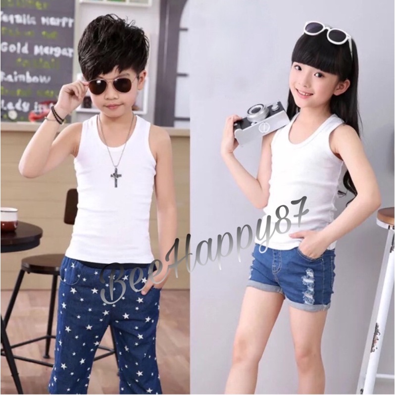 Tanktop Anak Premium / Singlet Anak Premium dan Soft