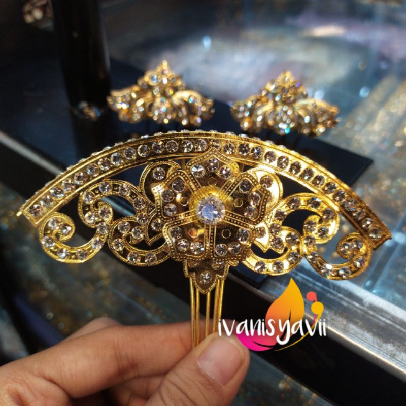 Centung + Sisir Bintang - Batu tanam, Batu diamond