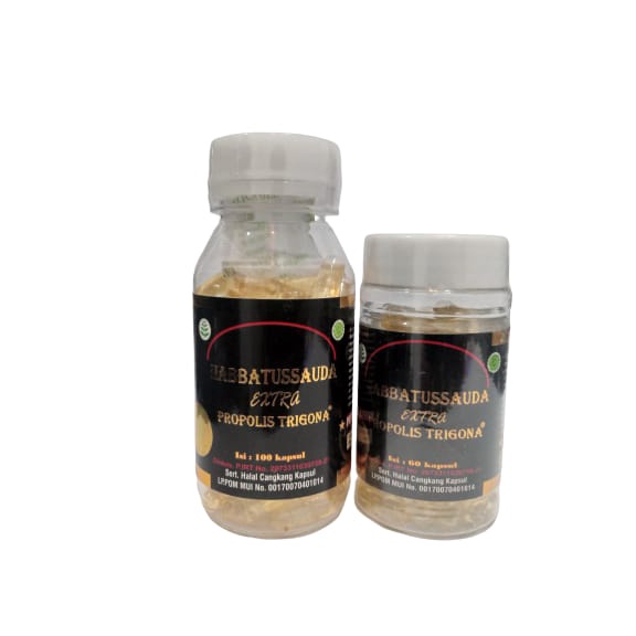 Habbatussauda ekstra propolis Trigona isi 60-100 kapsul