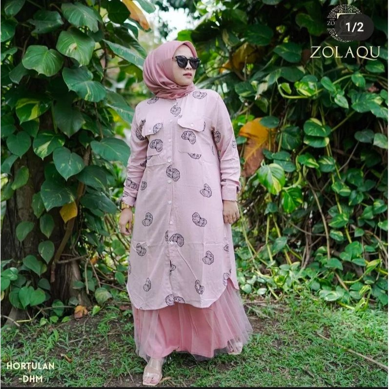 TERBARU SETELAN WANITA TERLARIS HORTULAN ORI ZOLAQU