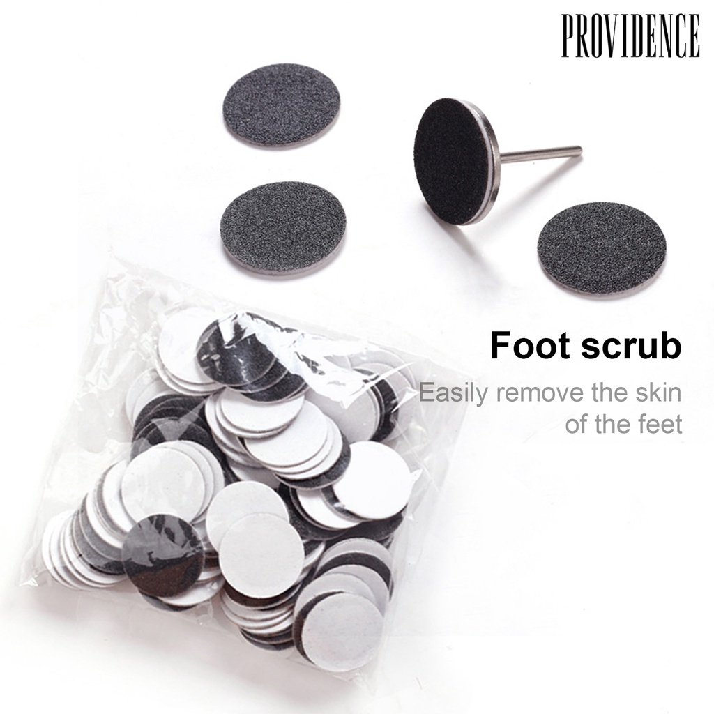 Providence 100Pcs/Pack Foot Grinder Paper Safe Fine Workmanship Sandpaper Pedicure Calluses Sanding Paper for Cuticle