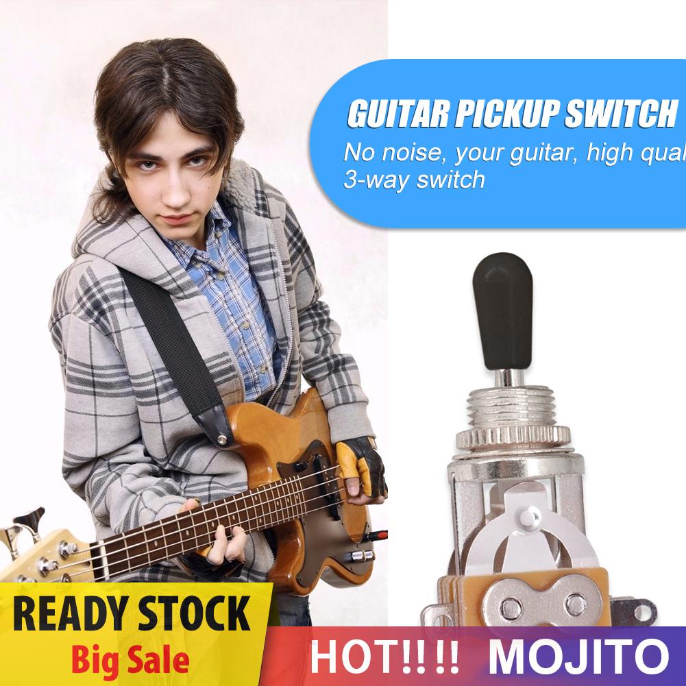 Toggle Switch Pickup Selector 3 Arah Dengan Tutup Tip Untuk Gitar