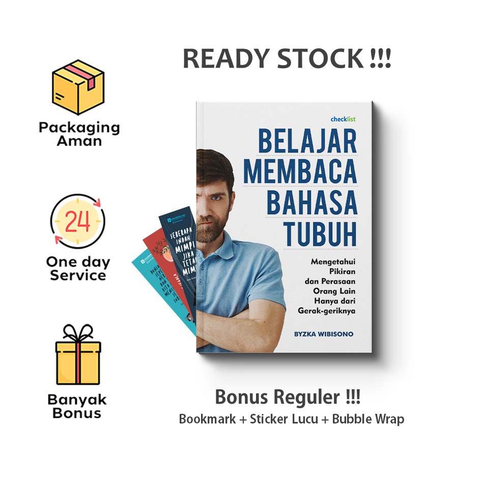 Jual Buku Belajar Membaca Bahasa Tubuh (Checklist) | Shopee Indonesia